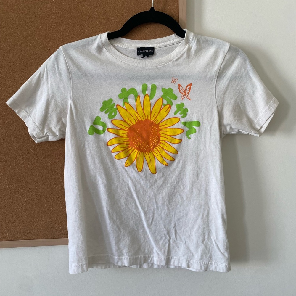 Opening Ceremony Callipygian Flower Baby Tee Medium